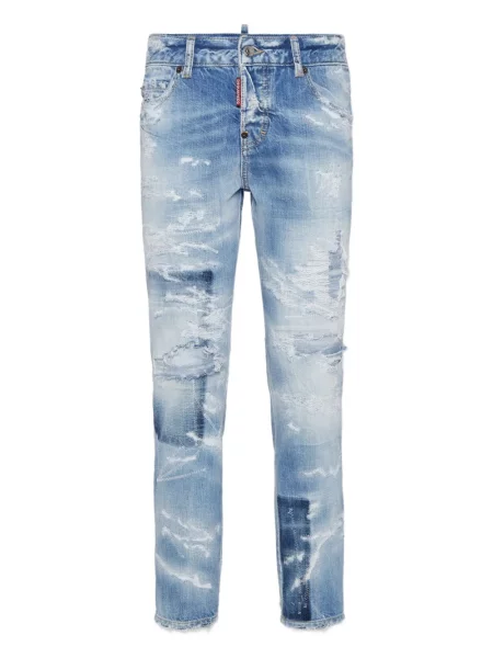 Blugi Dsquared2 rupți albastru
