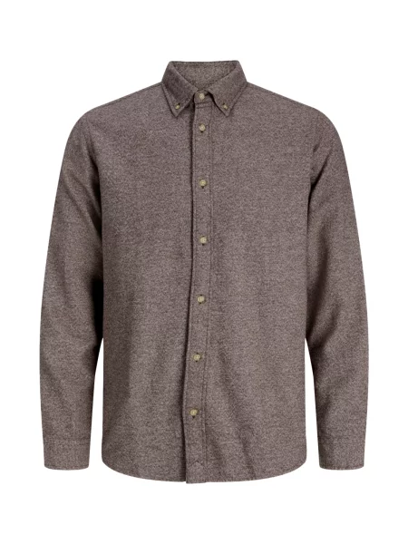 JACK & JONES Cămașă JPRBLUHarvey amestecat maro