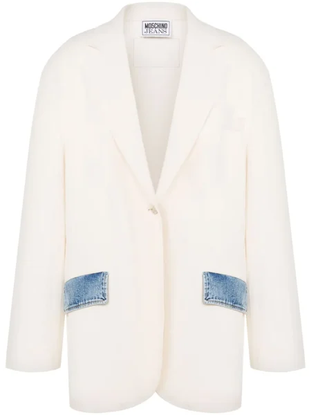 Marynarka Moschino Jeans jednorzędowa