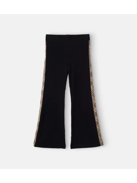 Gyerek nadrág Burberry fekete