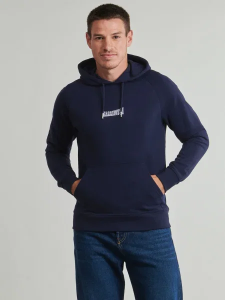 Mikina s kapucňou Harrington modrá