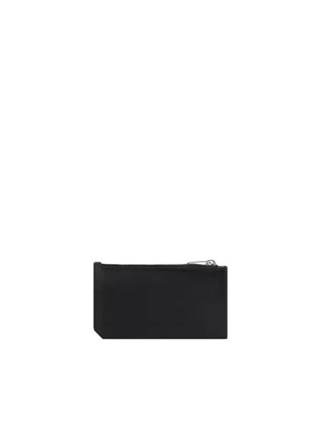 Portfel Saint Laurent z logo czarny