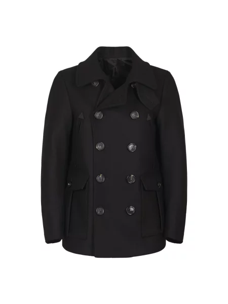 Płaszcz Dsquared2 wełniany czarny