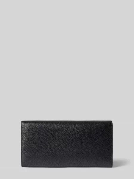 Portfel z napisem z logo model ALEXIA' Valentino Bags czarny