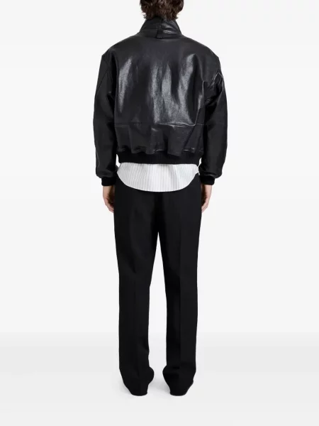Geanta de piele Proenza Schouler negru