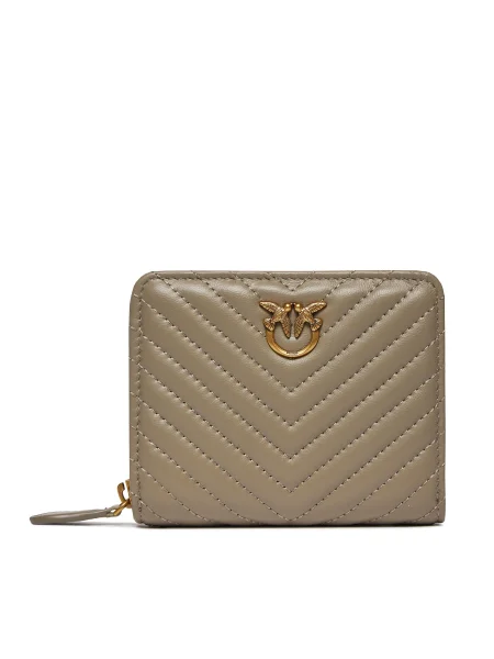 Peňaženka PINKO Taylor Zip Around PE 24 PCPL sivá