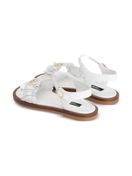 Sandały dziecięce Dolce And Gabbana białe