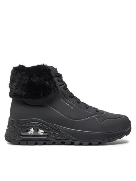 Skechers Polokozačky černá