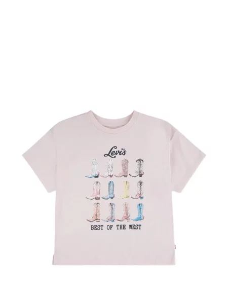 Dětské tričko Levi's růžové