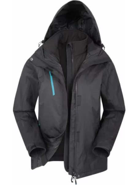 Wodoodporna Kurtka 3 w 1 Bracken Extreme Charcoal