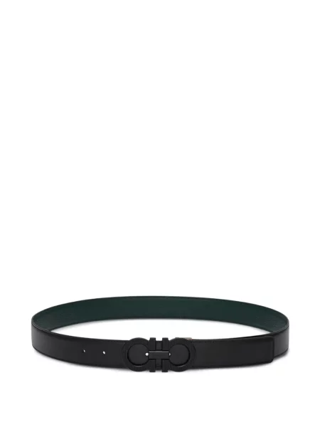 Cu centură reversibil curea Ferragamo negru