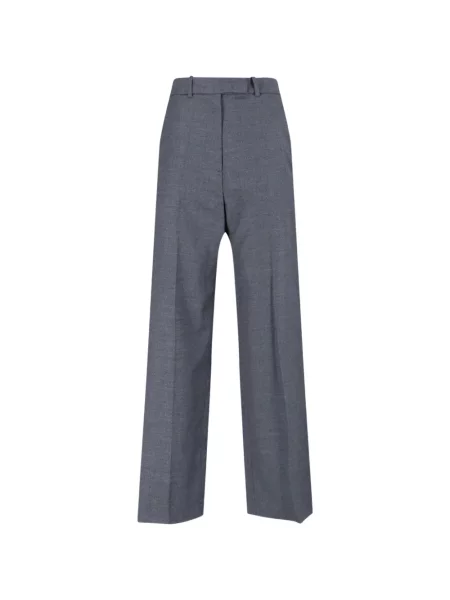 Pantaloni The Frankie Shop de flanelă gri