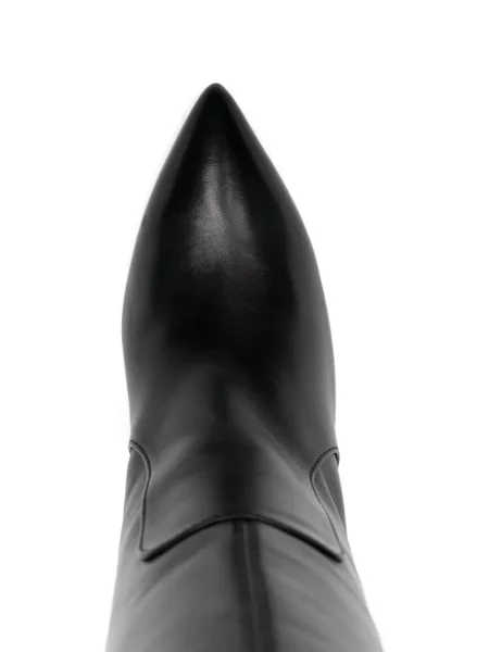 Botine Via Roma 15 din piele negru
