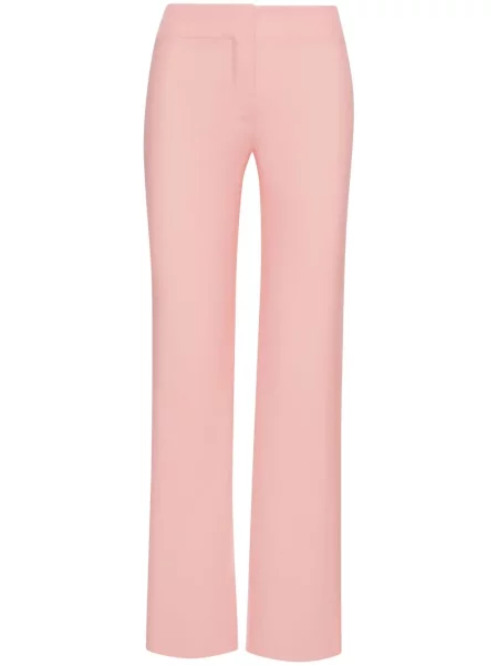 Pantaloni Oscar De La Renta roz