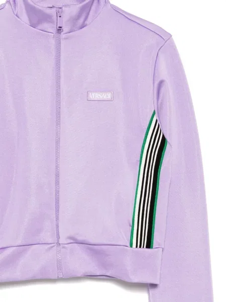 Bluza rozpinana dziecięca Versace fioletowa