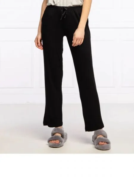 DKNY SLEEPWEAR Pizsama nadrág | Relaxed fit fekete