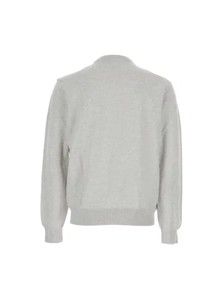 Sweter Maison Kitsune wełniany szary