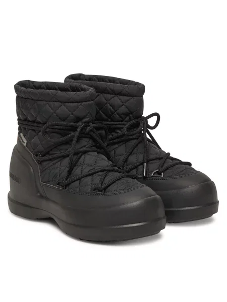 Moon Boot Sniego batai Mb Mezzaluna Quilted Mid Wp juoda