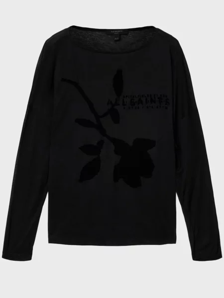 Лонгслив Allsaints черный