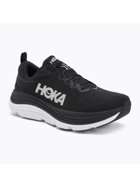 Încălțăminte de alergare pentru bărbați HOKA Gaviota 5 black/white alb