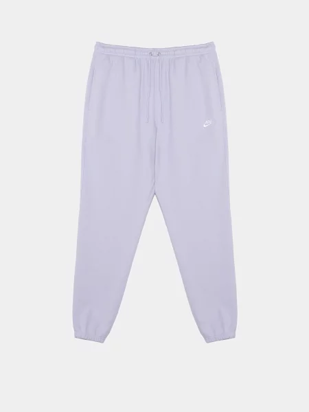Штани спортивні NIKE Club Cuffed Brushed Fleece Trousers бавовна/поліестер сірий
