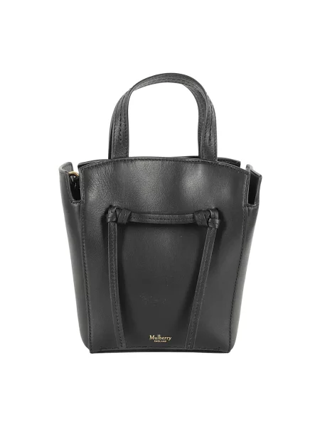 Shopperka Mulberry skórzana czarna
