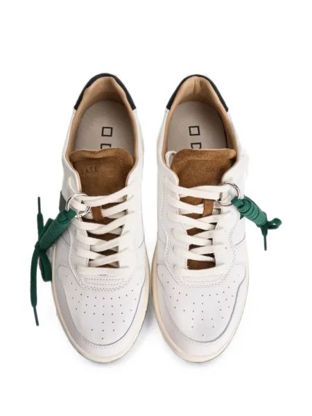 Sneakerși D.a.t.e. cu imagine alb