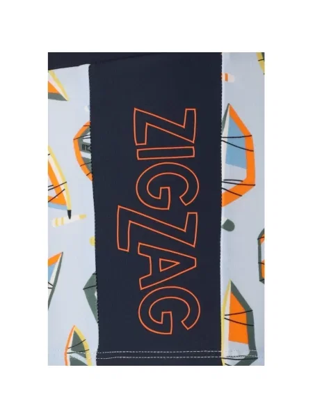 Gyerek fürdőruha Zigzag fekete