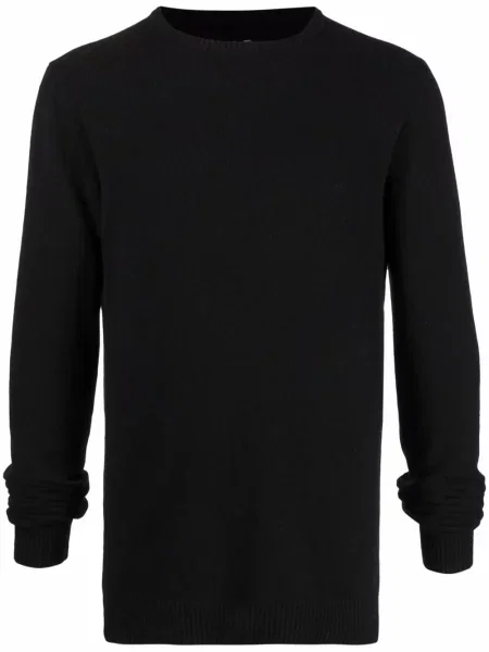 Pulover Rick Owens cu decolteu rotund negru