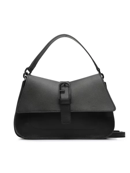 FURLA Torba za čez ramo FLOW' črna