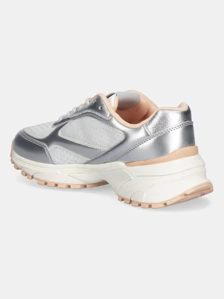 Calvin Klein Sportcipők Hike Runner Lace Up Mesh Mix Met Színes fehér