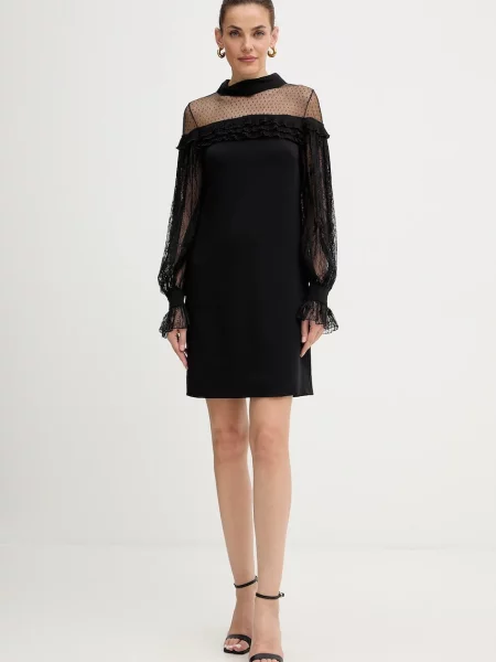 Luisa Spagnoli sukienka mini prosta czarny