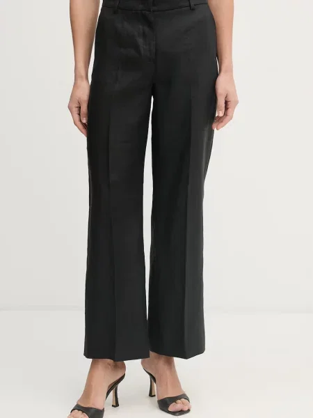 Weekend Max Mara pantaloni pentru femei din MALIZIA negru