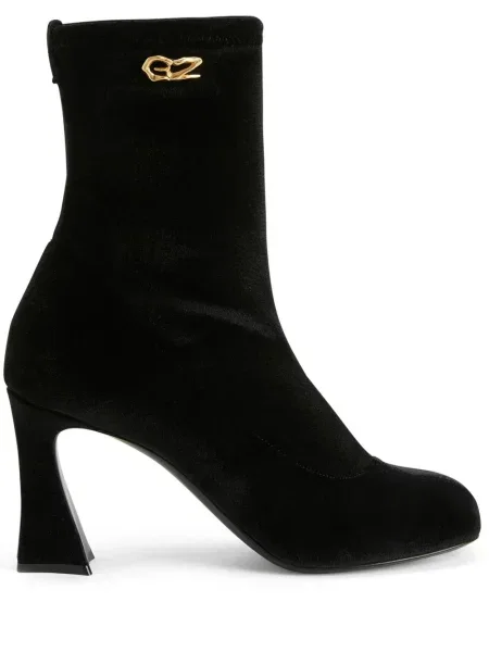 Cizme scurte Giuseppe Zanotti din piele negru
