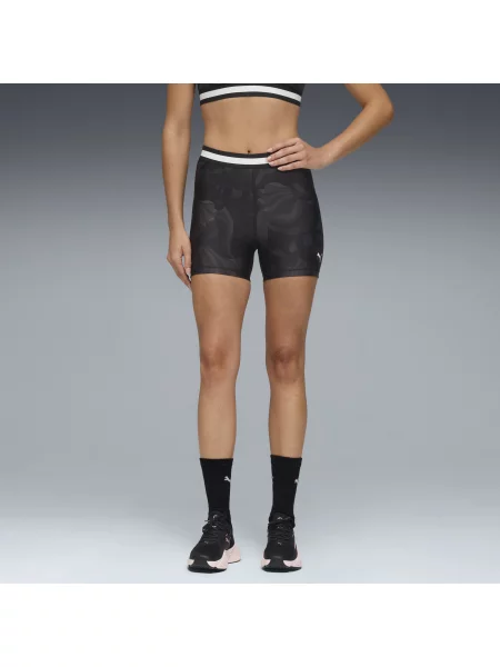 Obcisłe szorty PUMA STRONG 4" czarne