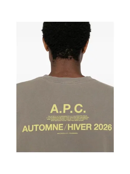 A.P.C. T-shirt szara