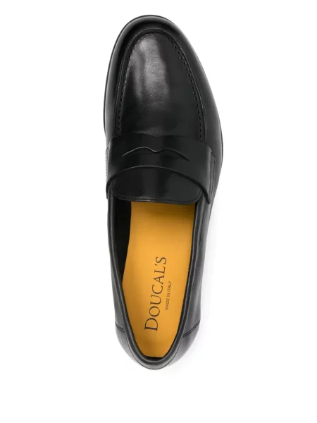Pantofi loafer Doucal's din piele negru
