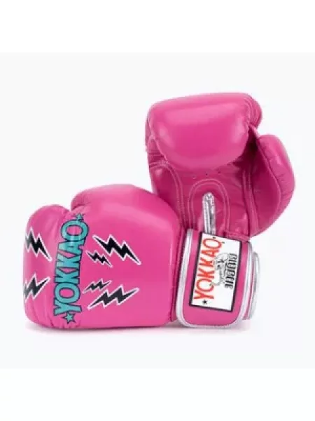 Рукавиці боксерські YOKKAO Stadium fuchsia фуксія