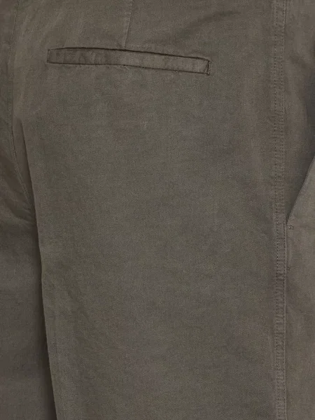 Lanene chino hlače Zegna siva
