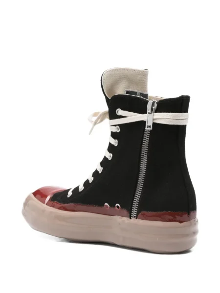 Nėriniuotos sportbačiai Rick Owens Drkshdw su raišteliais juoda