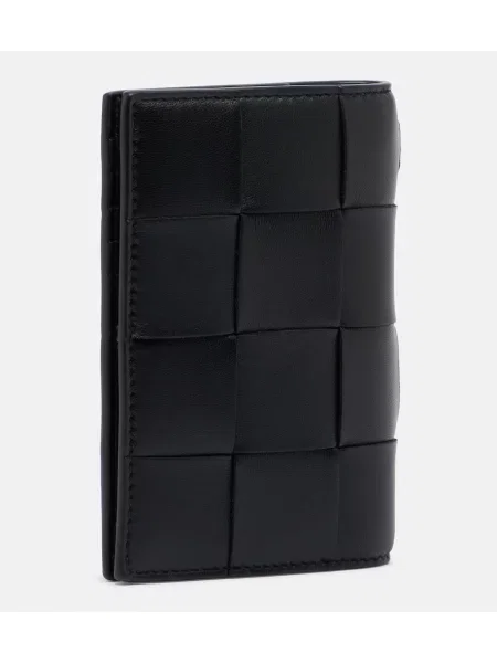 Portofel Bottega Veneta din piele negru