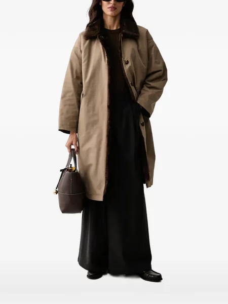 Palton de blană Eleh cu blană