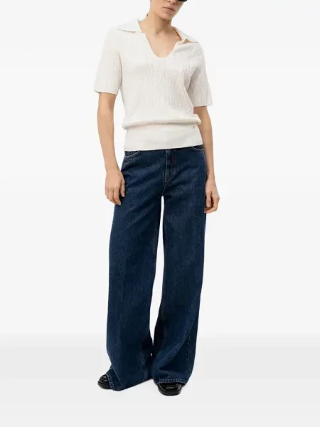 Gulerat tricou polo Hugo tricotate