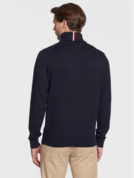 Tommy Hilfiger Rolák Pima Tmavomodrá