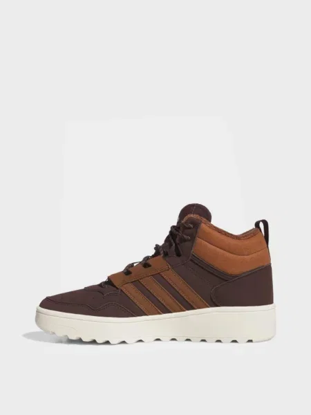 Кожаные ботинки Adidas коричневые