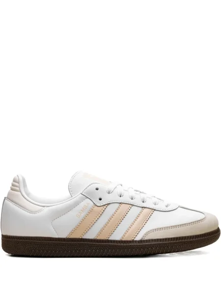 Sneakerși Adidas Samba de cristal bej