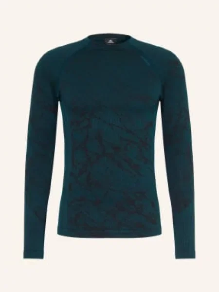 Odlo Koszulka Funkcyjna Performance Warm Blackcomb blau czarna