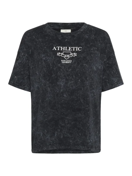 Kaffe Tricou negru alb