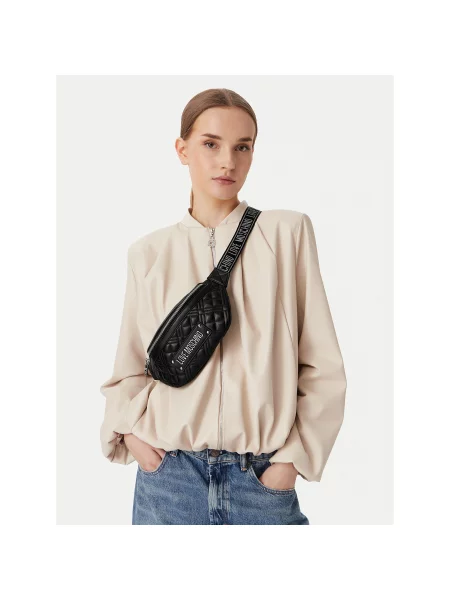 Geantă Love Moschino din piele negru