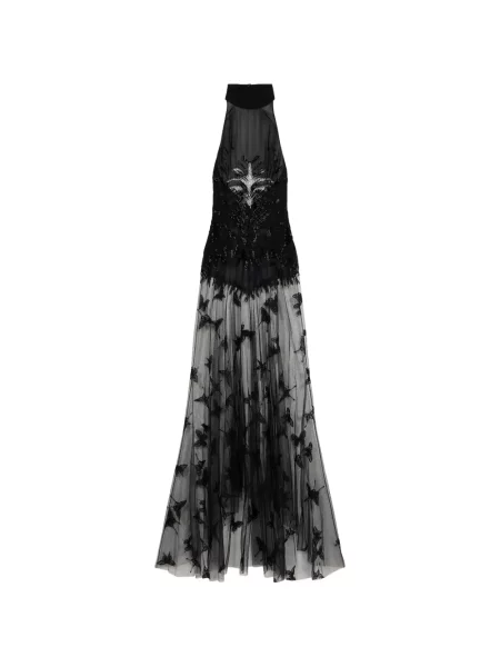 Rochie maxi Blumarine din tul negru